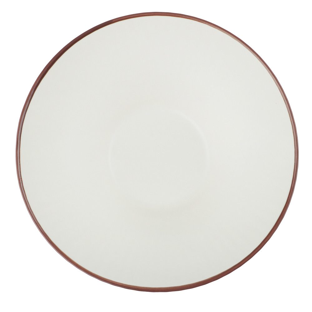 Салатник Лусия тм MILLIMI, 20см, фарфор, кремовый - #4