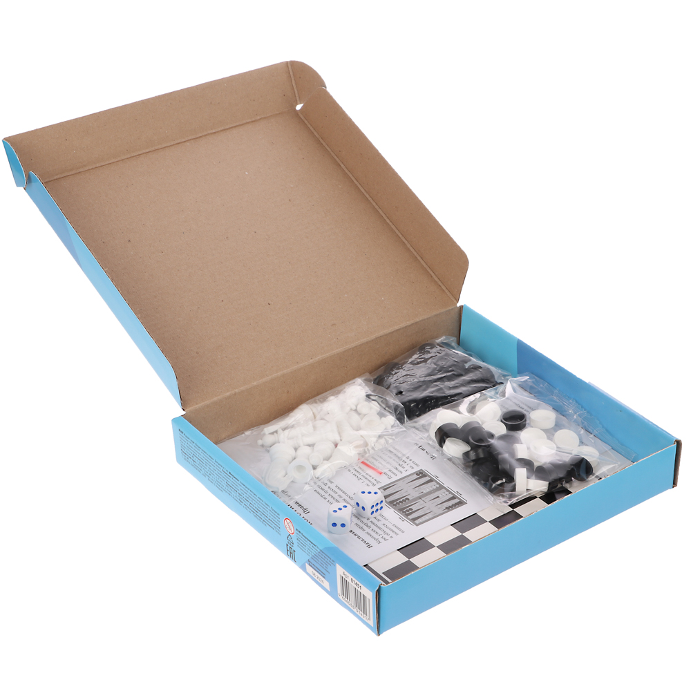 Игра настольная "Шашки, шахматы, нарды" - #6