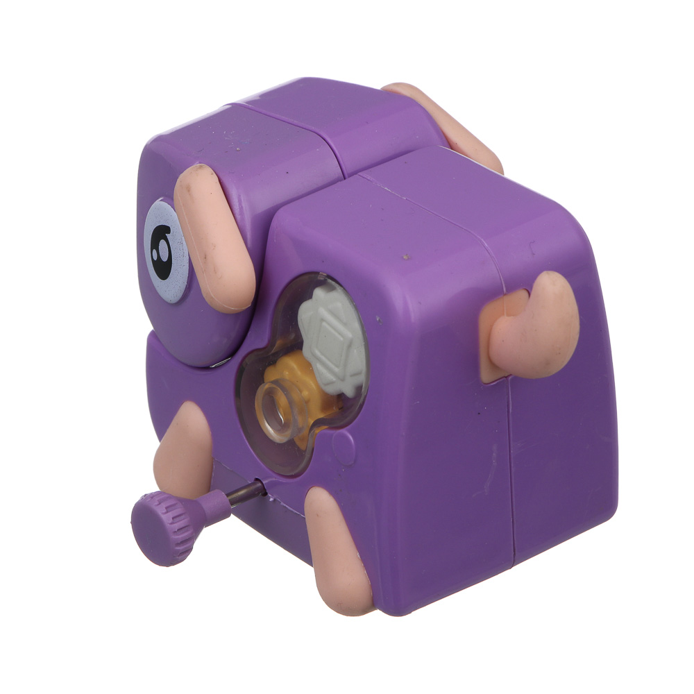 ИГРОЛЕНД Игрушка для малышей в виде животных "Питомцы" заводная, ABS, 8х10х6см, 4 дизайна - #6