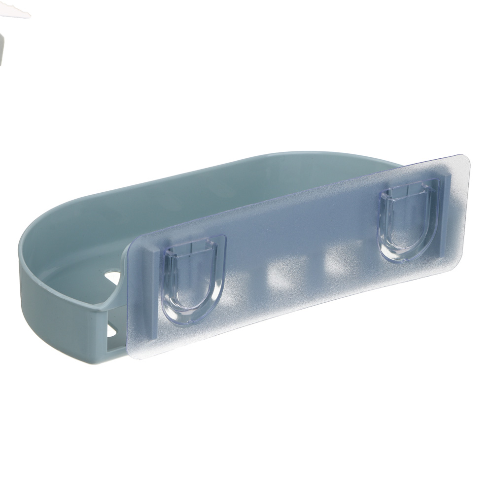 VETTA Classic Полка настенная овальная, пластик, 22x10x3 см, оливковый - #4