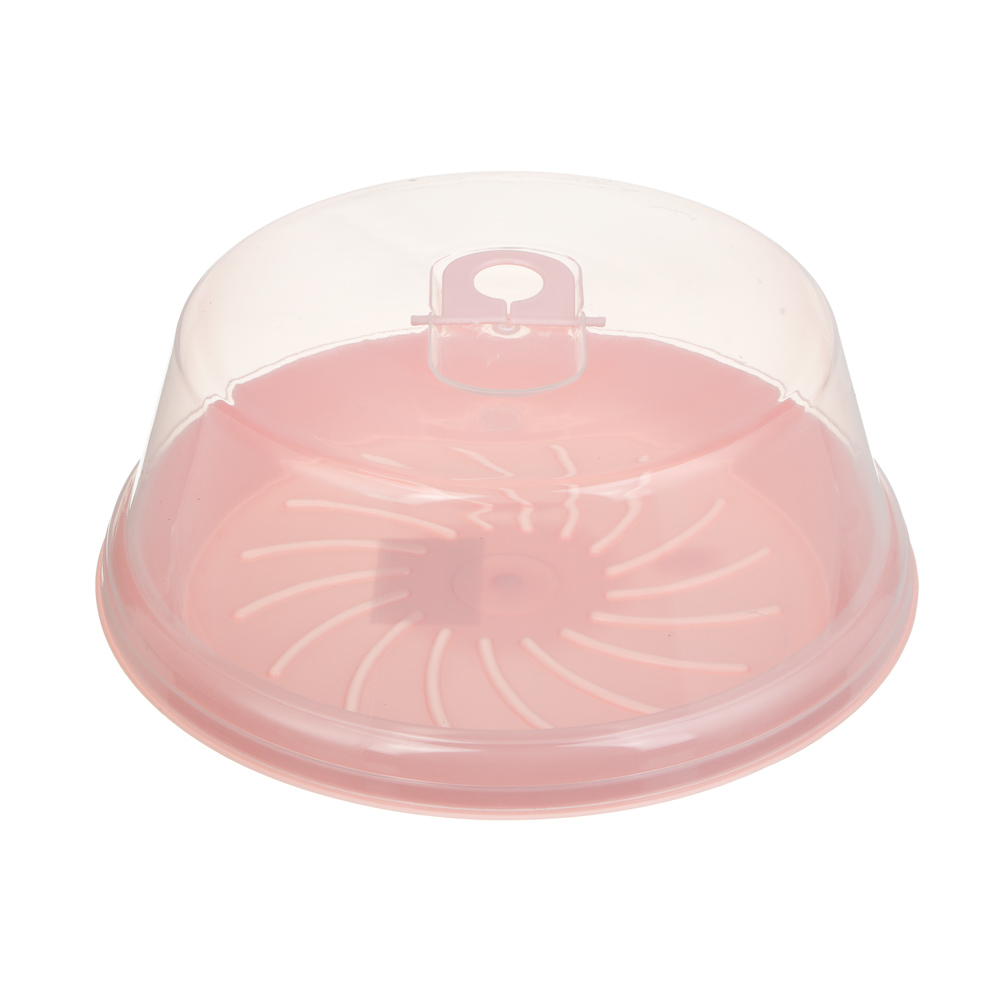 Контейнер для хранения выпечки и хлеба, круглый, 31*12см, 2 цвета, пластик - #2