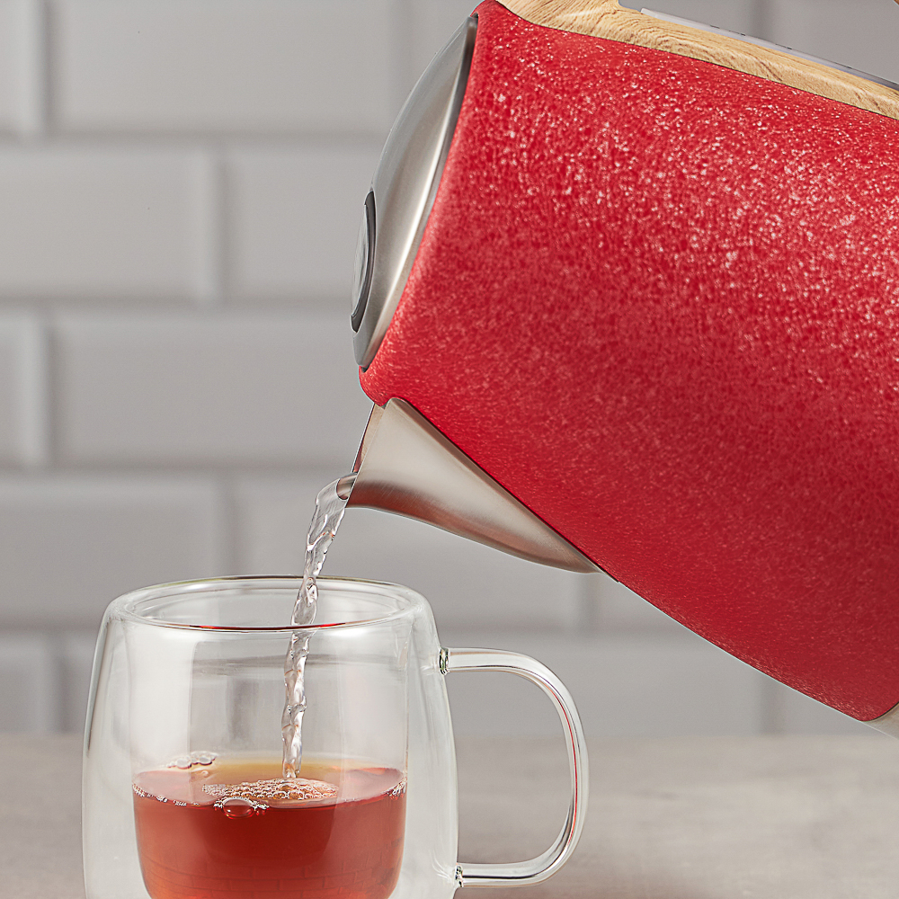 LEBEN Чайник электрический 1,8л, 1850Вт, металл, красный - #22