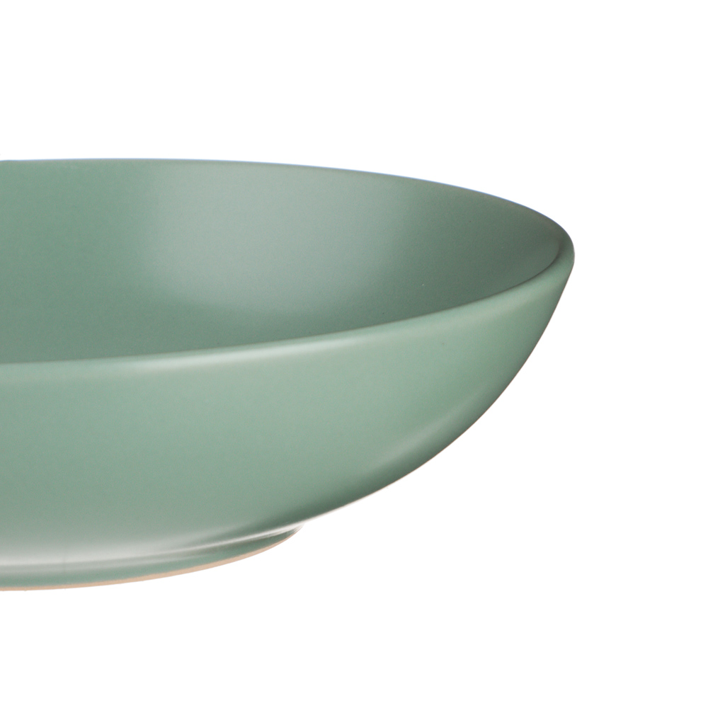 MILLIMI Салатник 880мл, 20х5.4см, керамика, оливковый - #2