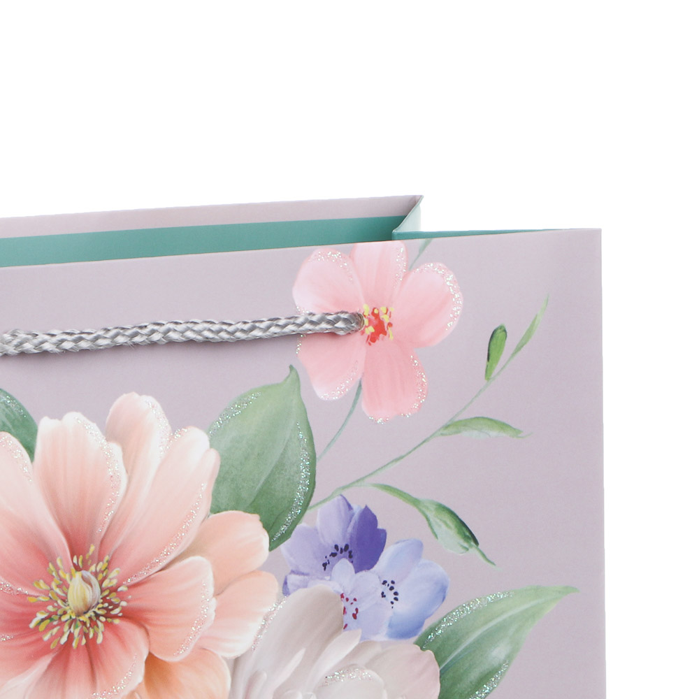 Пакет тм Fntastic подарочный, M 18x23x10см, глиттер, бумага, арт.28, 4 дизайна - #3