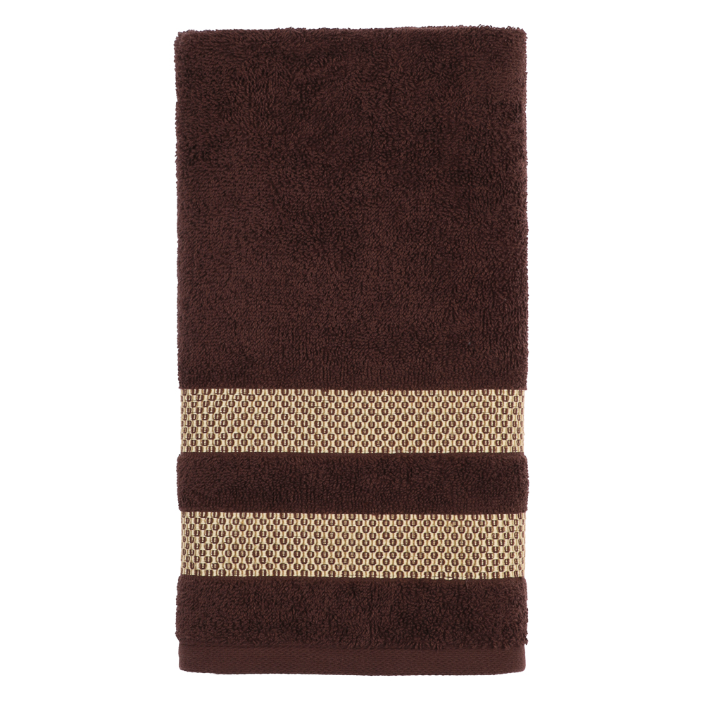 PROVANCE Кантри Полотенце махровое, 50х90см, 100% хлопок, 450гр/м, коричневый - #2