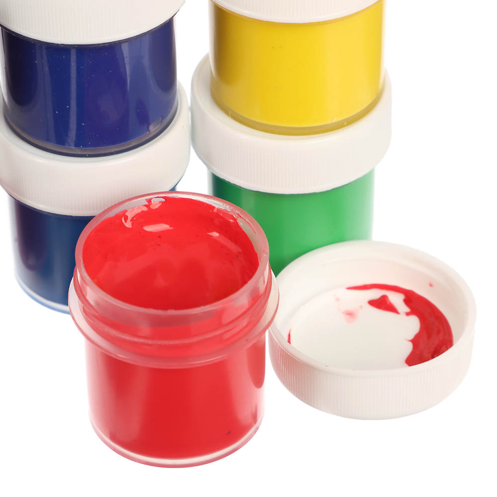 Краски гуашевые 12 цветов ClipStudio, объем баночки 10мл - #3