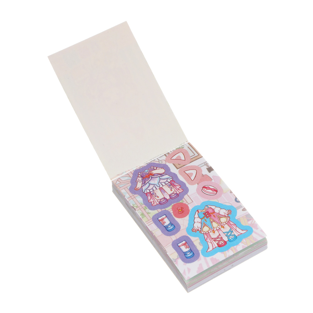 Раскраска детская с наклейками "Переодевашки", 4х6см, бумага, микс - #5