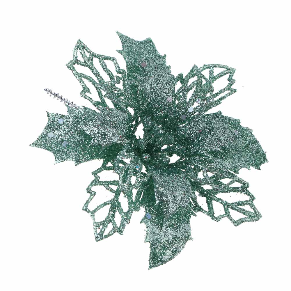 СНОУ БУМ Цветы на проволоке 10x10 см, 3 шт - #3