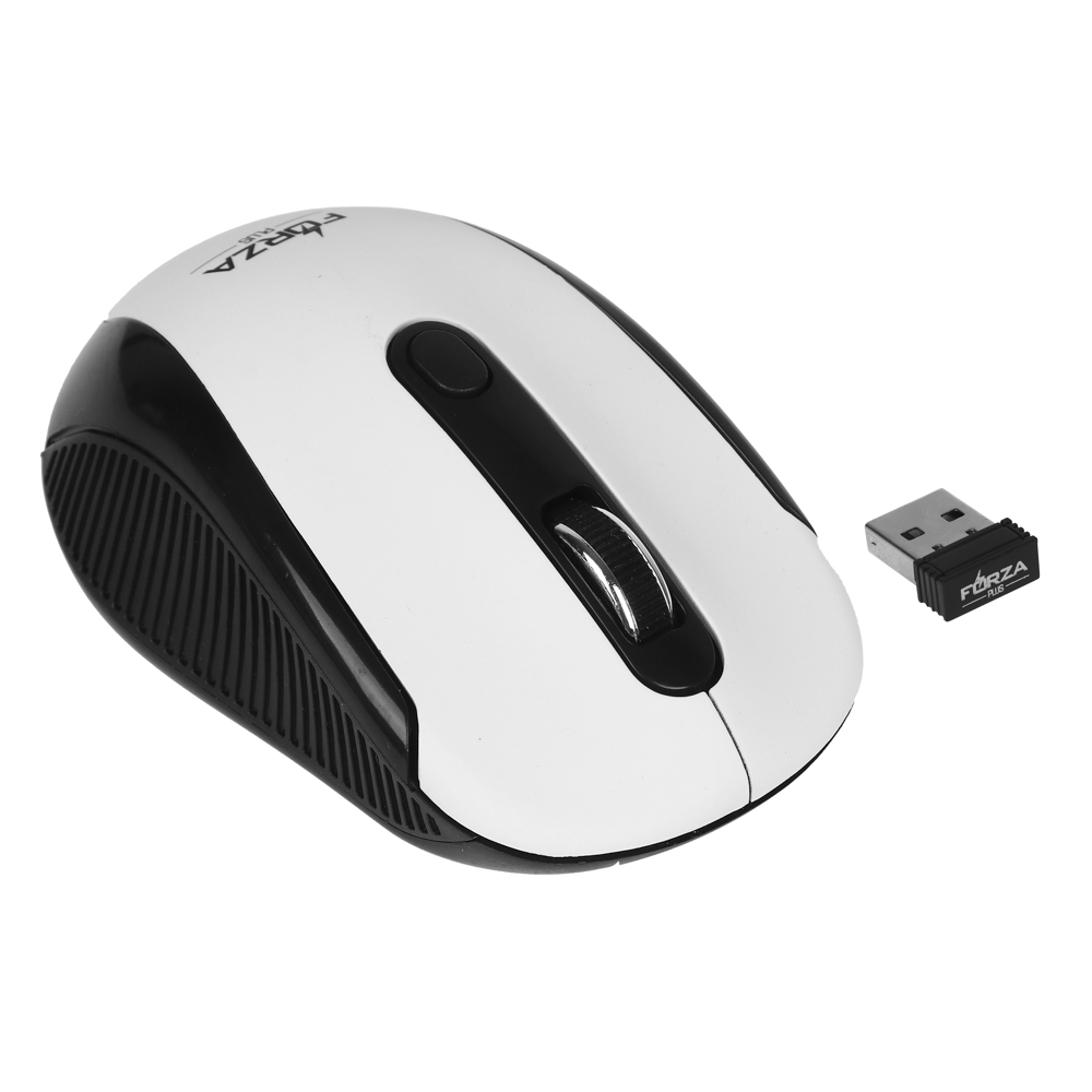 FORZA Компьютерная мышь беспроводная, 800/1200/1600DPI, 2.4GHz, 2xАAA, Soft Touch, 4 цвета - #3