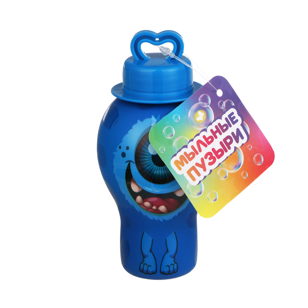 Мыльные пузыри непроливайка, "Монстрики", PET, PP, TPR, мыл. раствор 30мл - #3