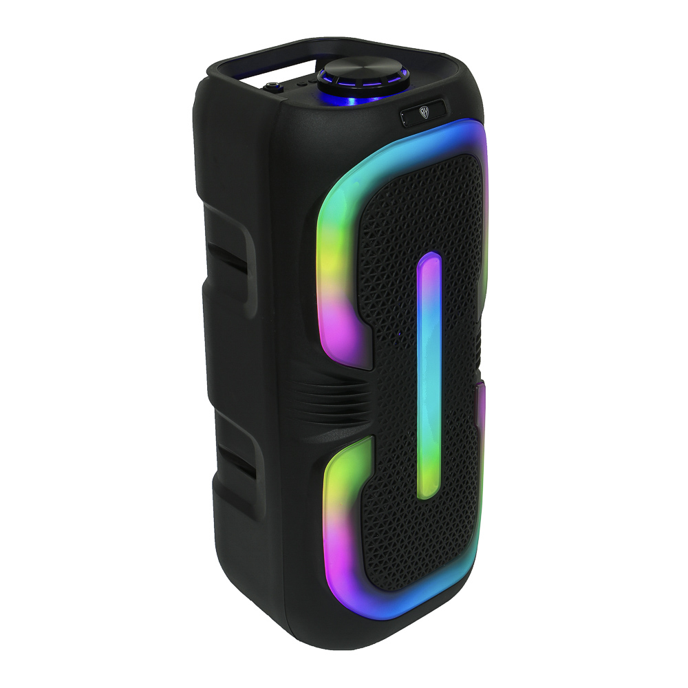 Колонка беспроводная BY Radiance, 20Вт,светомузыка,2400мАч,TWS,USB,BT 5.3,ВШГ 46x20x20см, черный - #3
