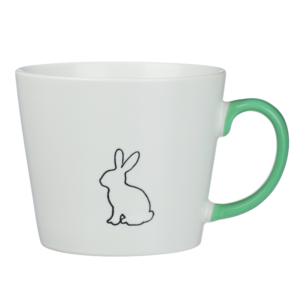 Кружка Рэббит тм MILLIMI, 390мл, 4 дизайна, фарфор - #2
