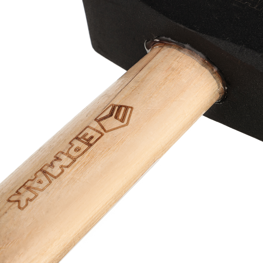 Кувалда кованая ЕРМАК с деревянной ручкой, 1,5 кг - #4