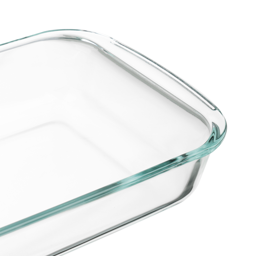 SATOSHI Форма для запекания жаропроч. прямоугольная, с ручками, стекло, 29,5х17,4х5см, 1,6л, GB-1600 - #2