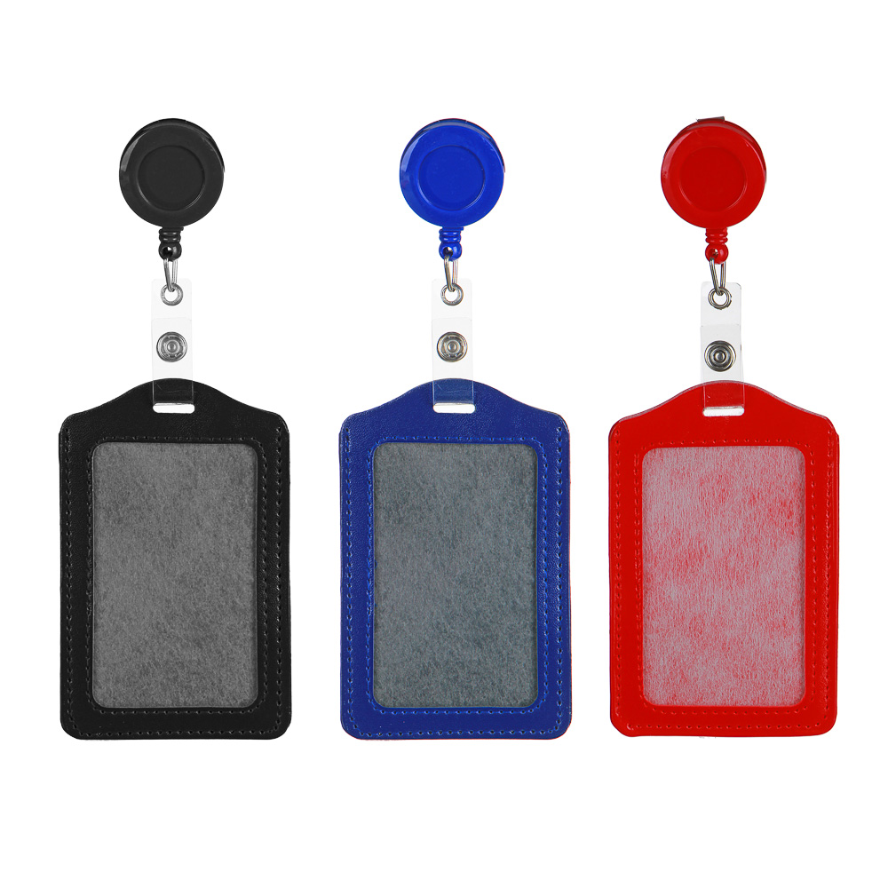 Чехол для карты, карман для бейджа К-7H прозрачный, FlexPocket