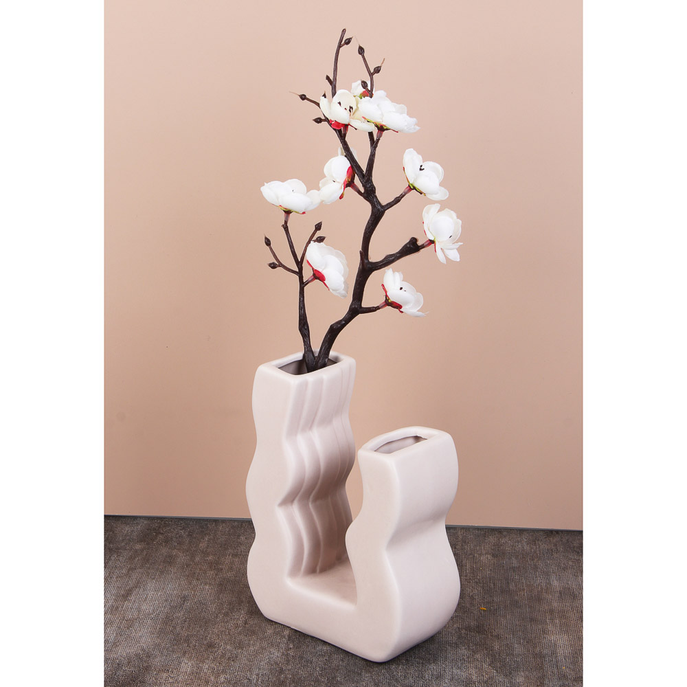 VETTA Вазон, 16,5x12,5x6 см, керамика, бежевый - #4