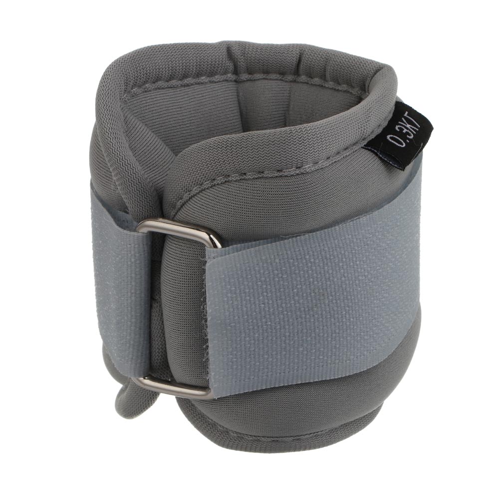 Утяжелители для ног и рук, 2шт по 0.3кг тм BY SPORT, 24x9см, неопрен, металлическая стружка - #2