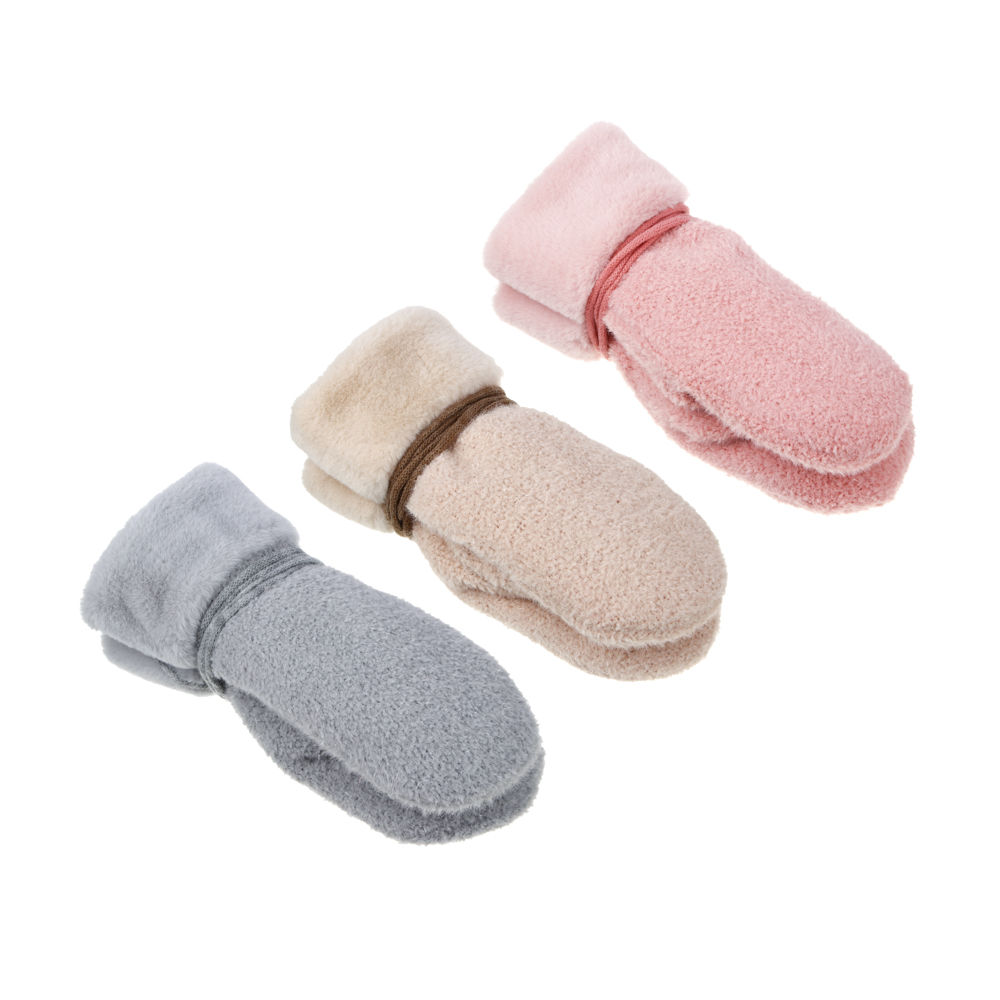 GALANTE Рукавицы женские на веревке р. 18-20,3 цвета, СЗПВ-13 - #6