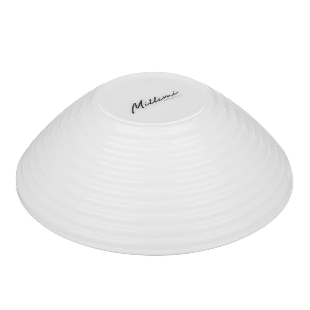 MILLIMI Бароло Салатник 16см белый опаловое стекло - #5