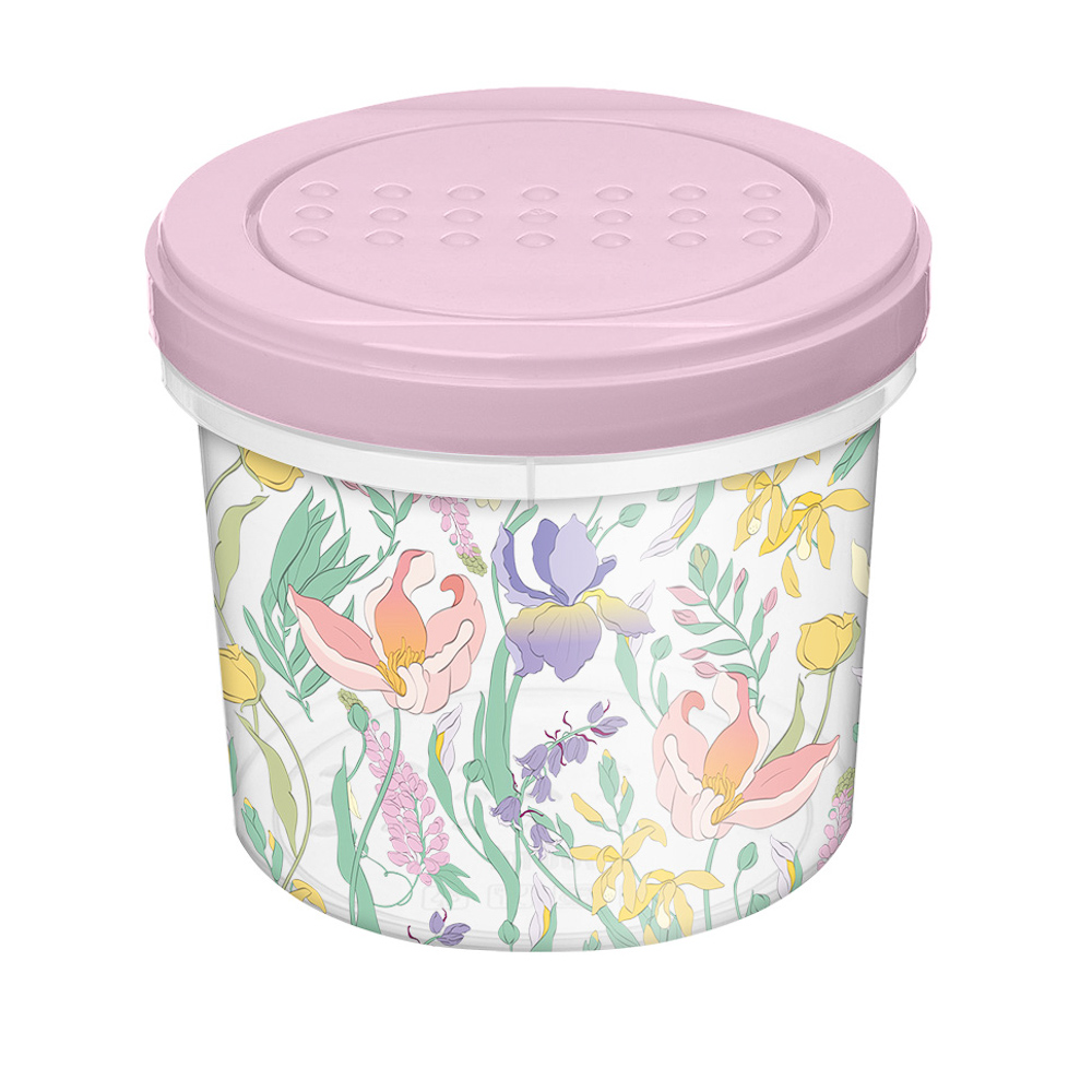 Ботаника Банка с завинчивающейся крышкой 1л, пластик, 3 цвета - #4