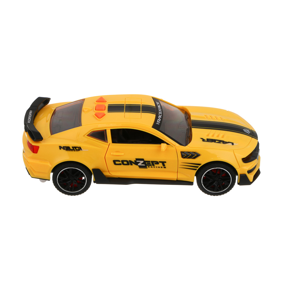 ИГРОЛЕНД Машина инерционная "Мега дрифт", свет, звук, 3хAG13, ABS, 17,2х7,2х5,3 см, 4 дизайна - #4