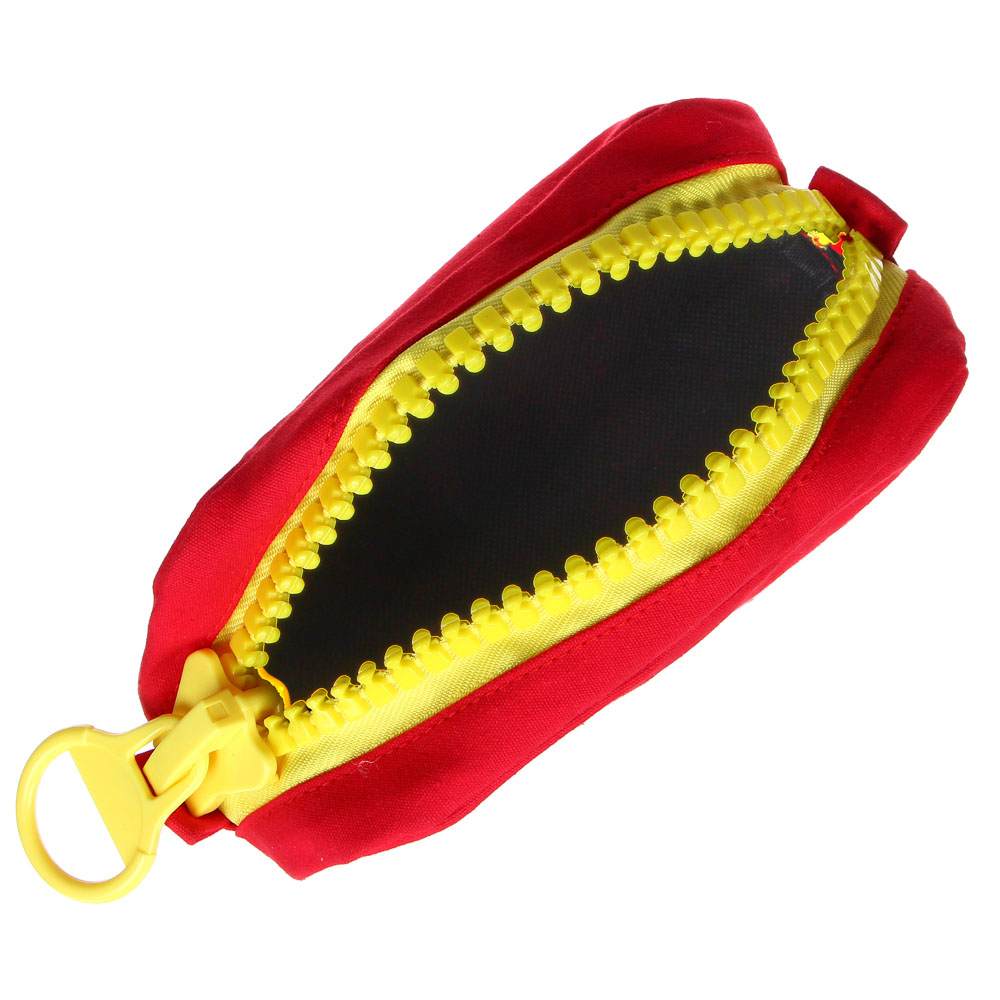 Пенал прямоугольный 20х7х7см, фетр, большая молния, 4 цвета - #5