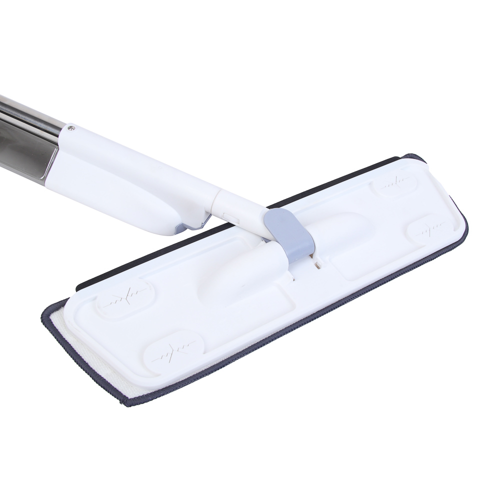 VETTA Швабра с распылителем и насадкой из микрофибры, ручка 118 см нерж. сталь 41x12см - #8