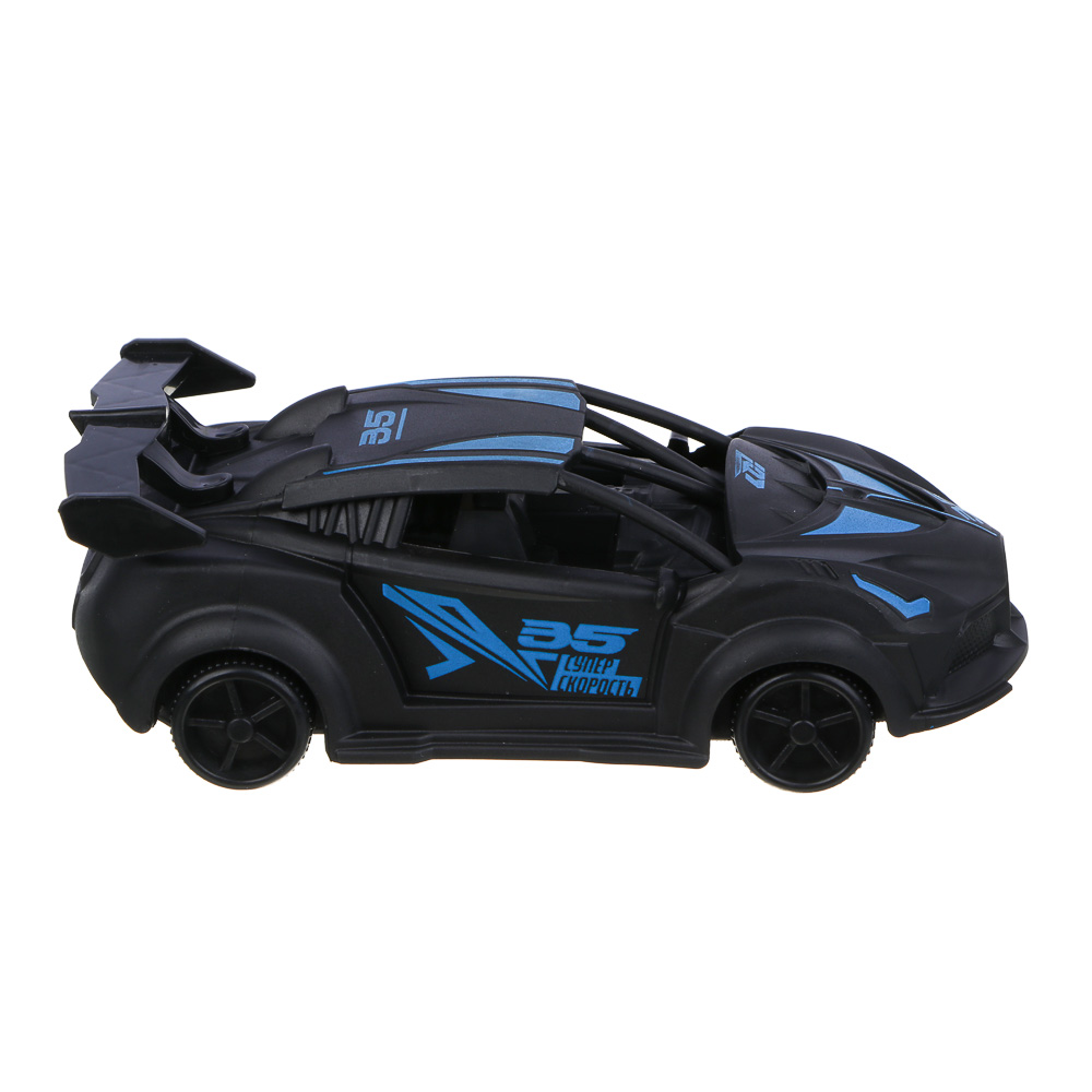 ИГРОЛЕНД Машина "Супергонка" на радиоуправлении, 2-канальный пульт, PP, 4хАА, 7,3x4x18,3 см, 4 диз - #5