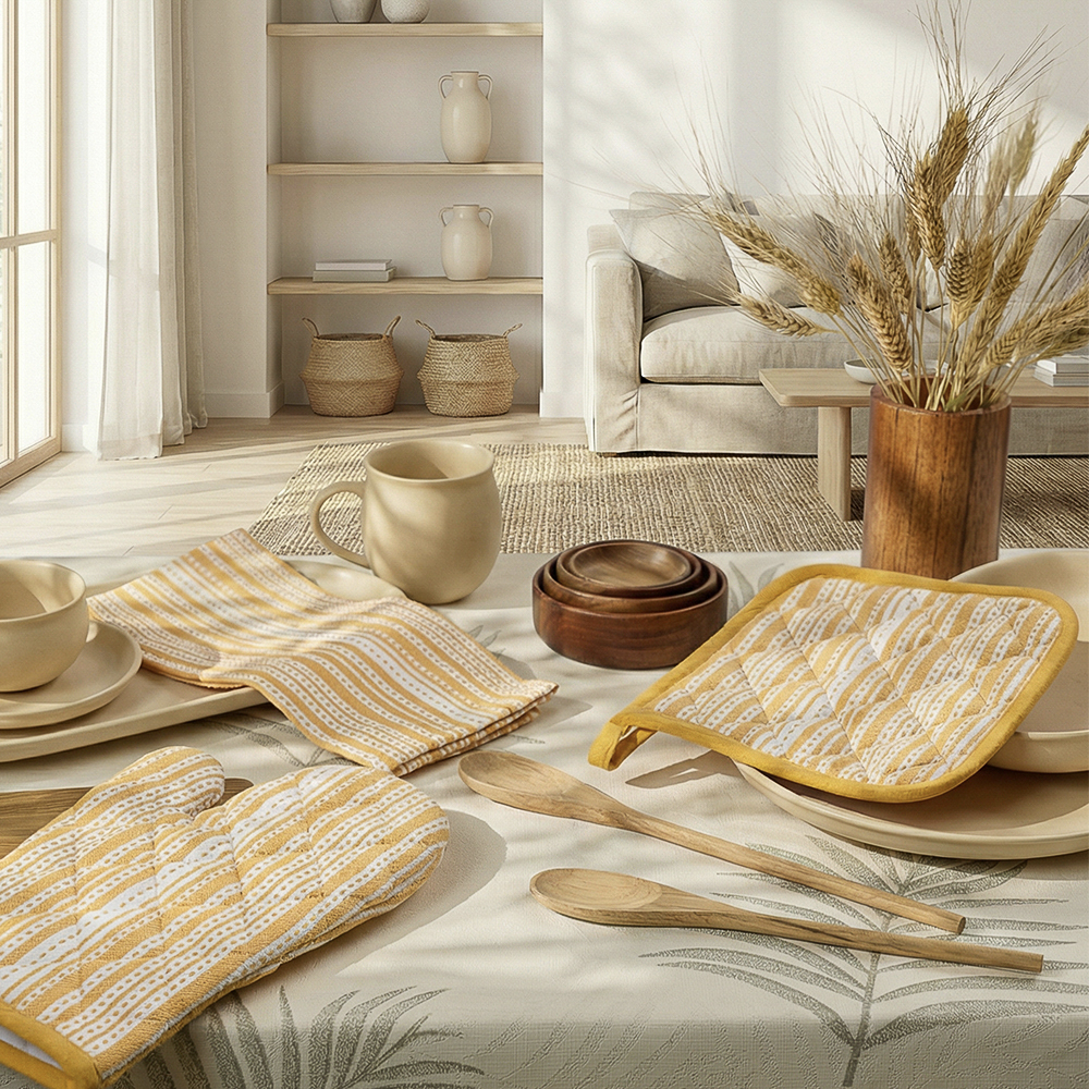 PROVANCE Люмен Полотенце кухонное, 40х60см, 100% хлопок, полоска, 2 дизайна - #2