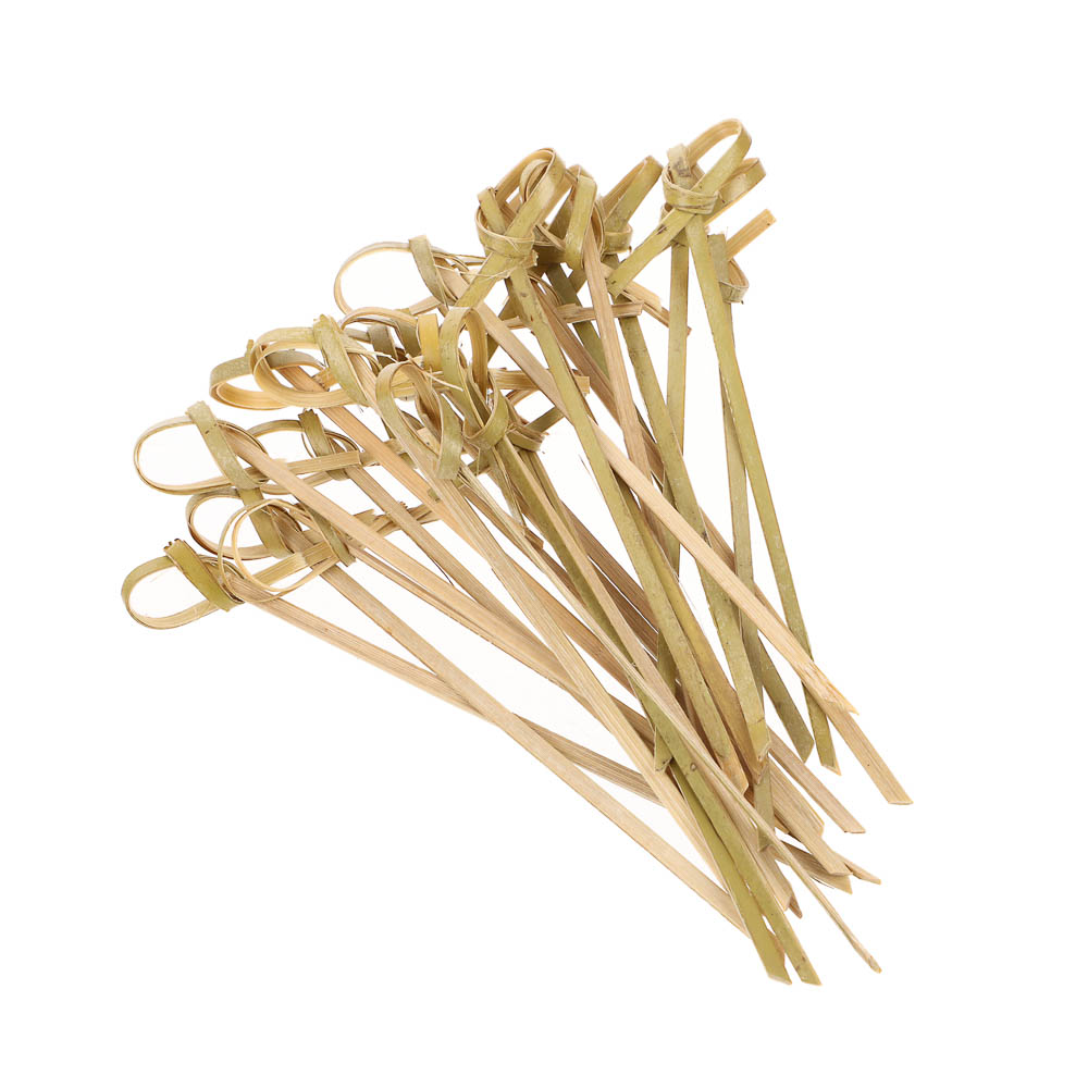Набор шпажек бамбуковых тм Fntastic, 24 шт, 10,5 см, закрученные - #1