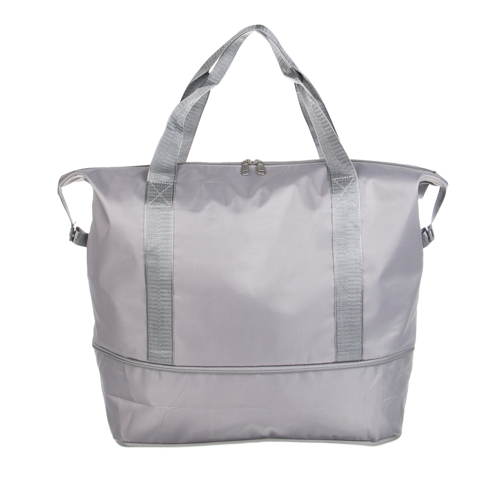 Сумка дорожная с расширением на молнии, полиэстер, 55х44х23см, 3-5 цветов - #6