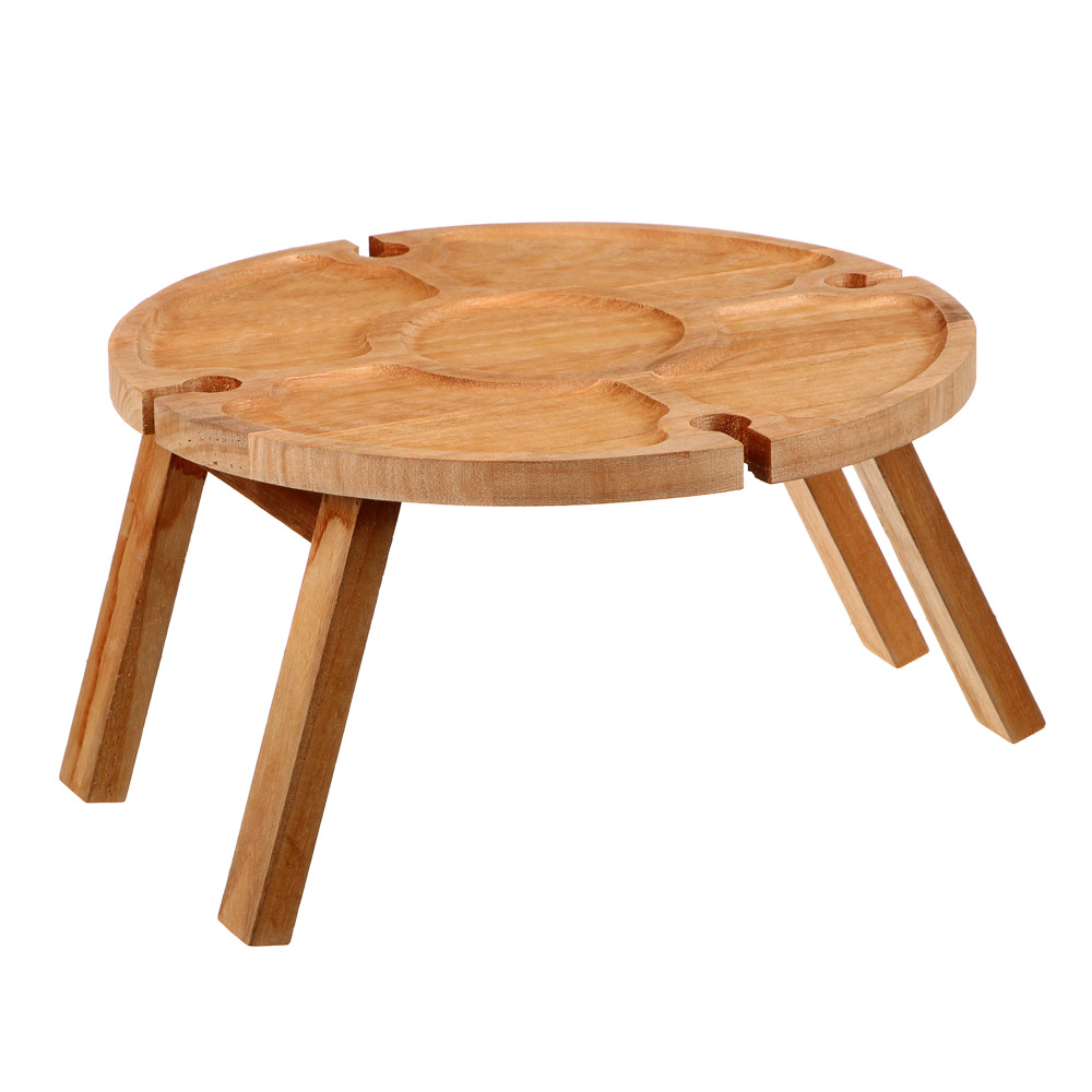 Винный деревянный столик - #5
