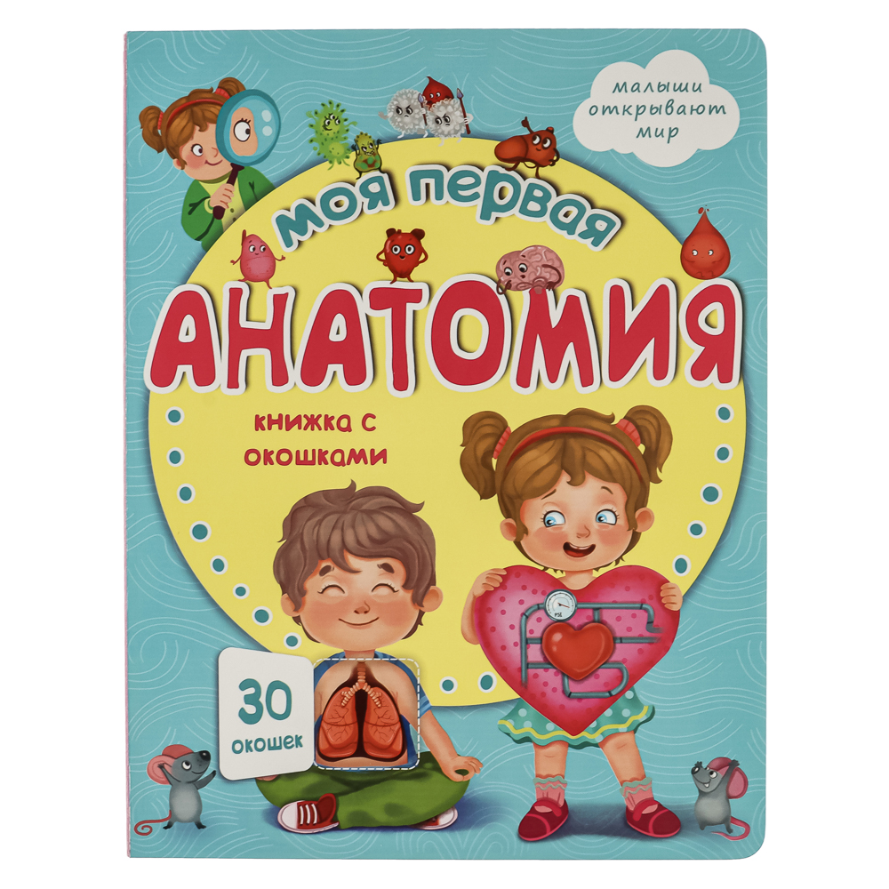 Книжка с окошками, 20х26 см, 10 стр., 4 дизайна - #2