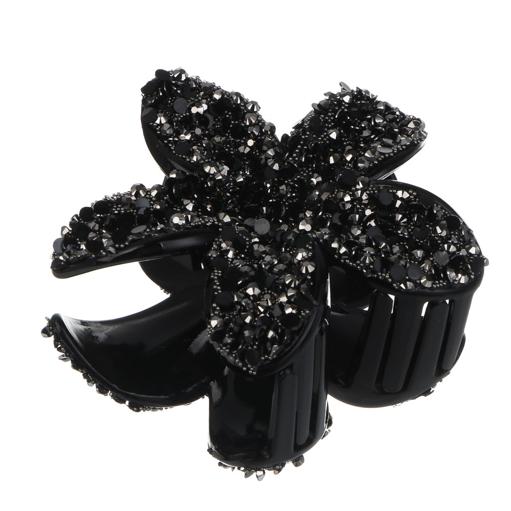 Краб для волос, тм ЮНИLOOK, 8см, пластик, 3 дизайна, #1 - #2