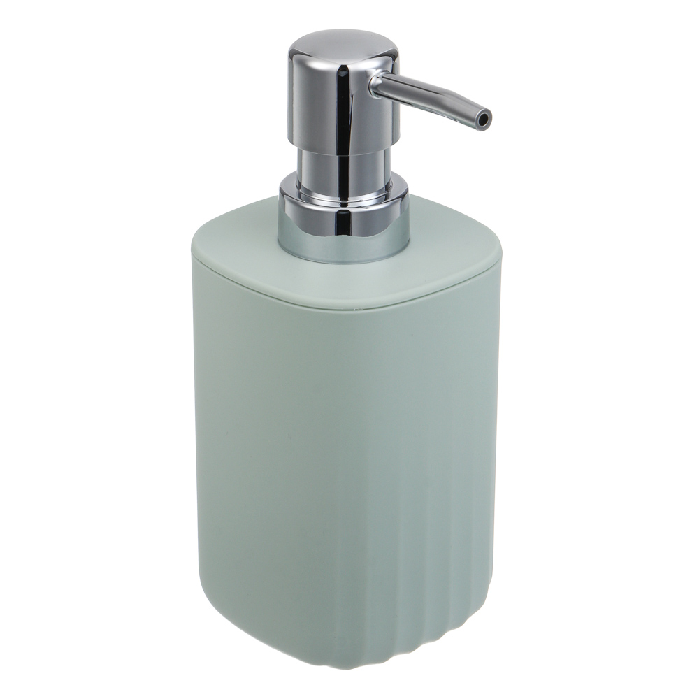 Диспенсер для жидкого мыла тм VETTA Сидней, 250мл, пластик, PP, оливковый, 7x16см - #1