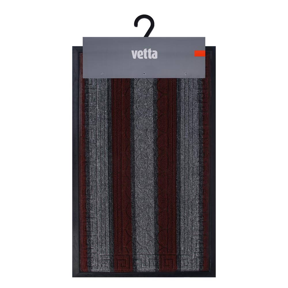 Коврик придверный тм VETTA Folk, ворсовый с резиновой каймой, 45x75см, 2 дизайна - #6