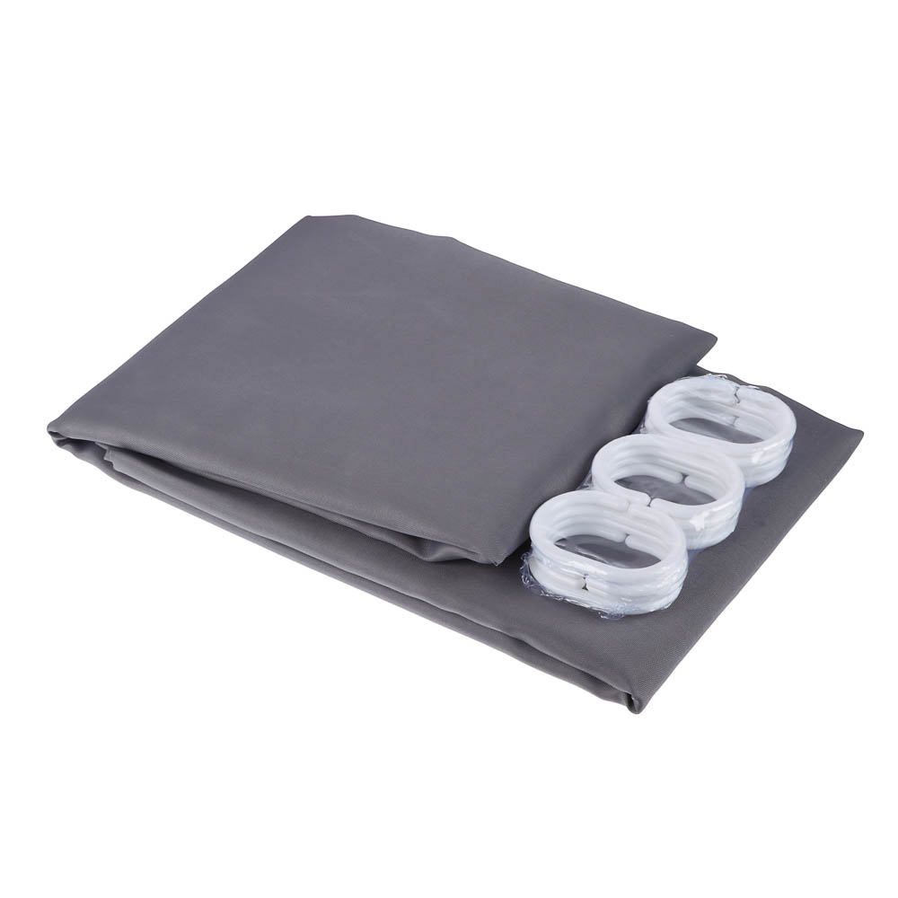 Шторка для ванной тм VETTA Фора, с утяжелителем, полиэстер 80 г/м2, 180x180 см, 2 цвета - #6