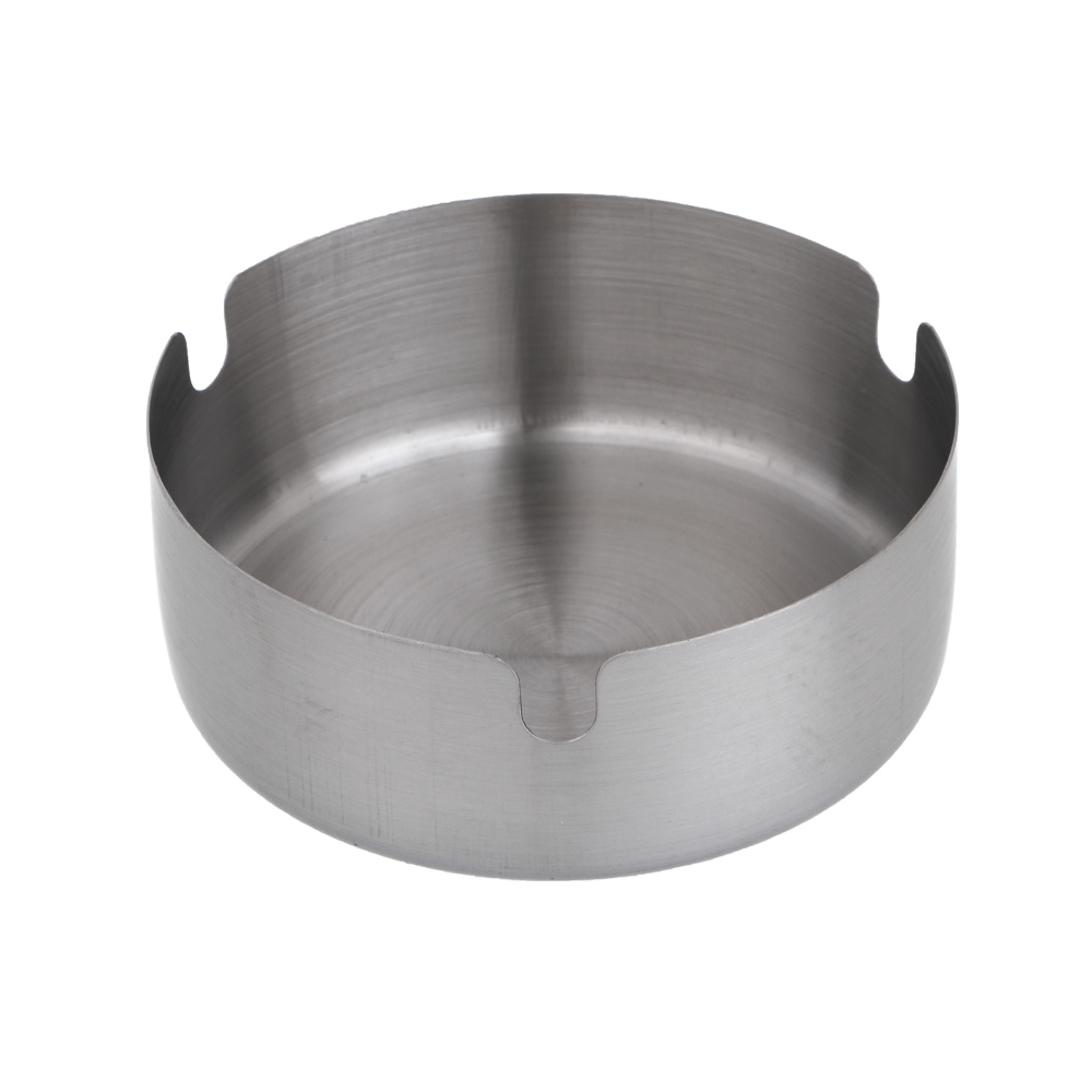 Пепельница круглая, 8x8x3 см, металл - #2