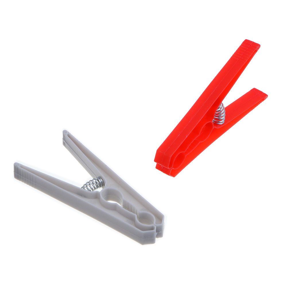 VETTA Набор прищепок на пружине 20шт, пластик, металл - #4