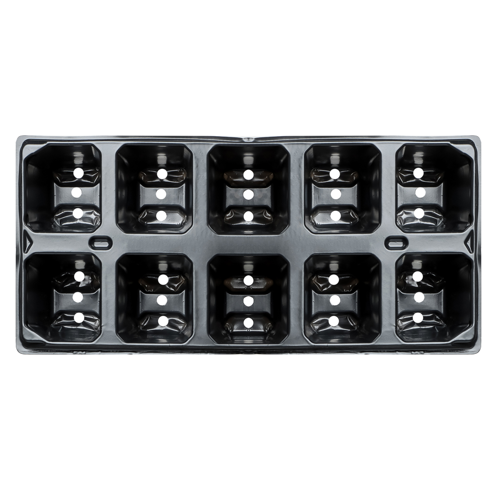 Кассета для рассады 10 ячеек (набор 5шт), полистирол - #2