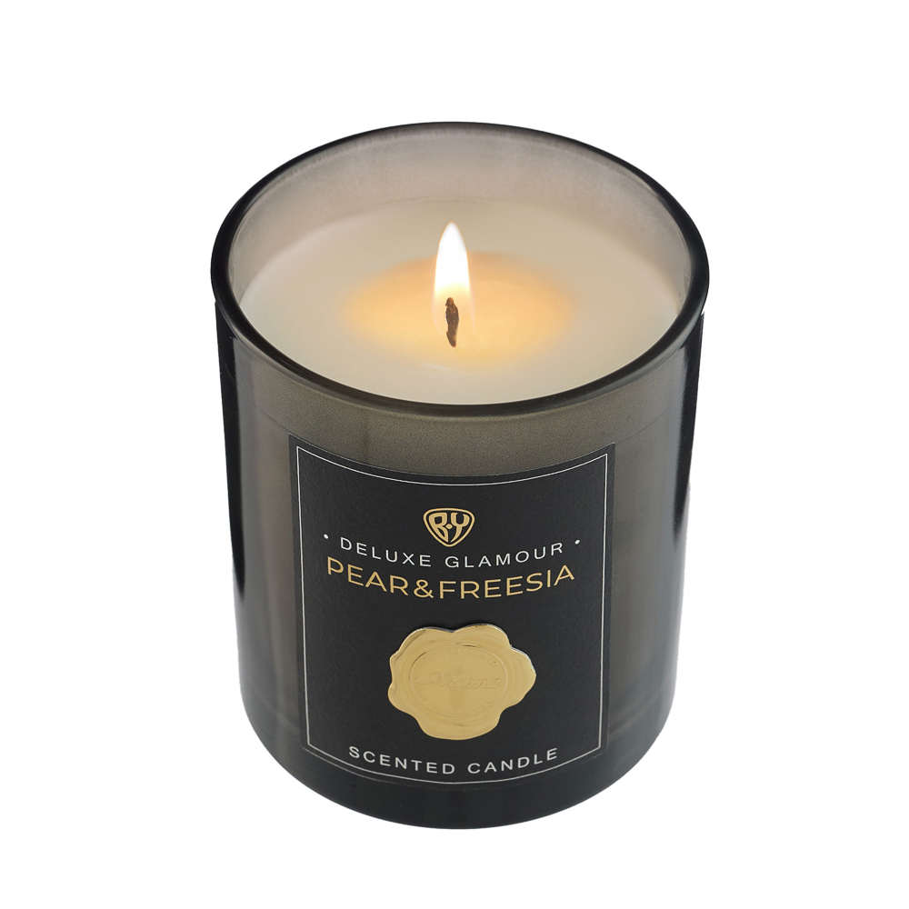 BY Свеча ароматизированная Deluxe Glamour, 200гр., Pear&Freesia - #5