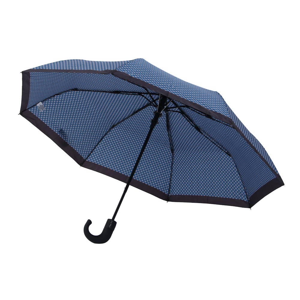 Зонт, полуавтомат, сплав, пластик, полиэстер, 55см, 8 спиц, 6 цветов - #3