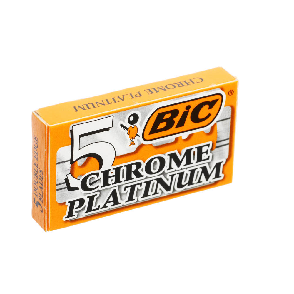 Лезвия двусторонние BIC "Chrome Platinum К5", 5 шт - #1