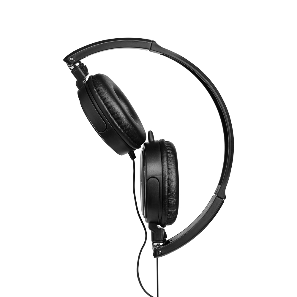 FORZA Наушники проводные накладные SonicWave, поворотные, пластик, кабель 120 см, чёрный - #4