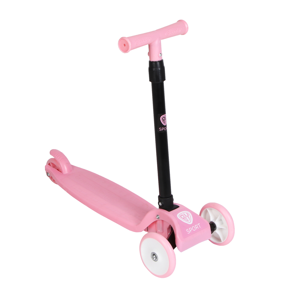 Самокат 3-х колесный, тм BY SPORT, складной, 56x21x58-62-66-70см, до 30кг, металл, пластик - #6