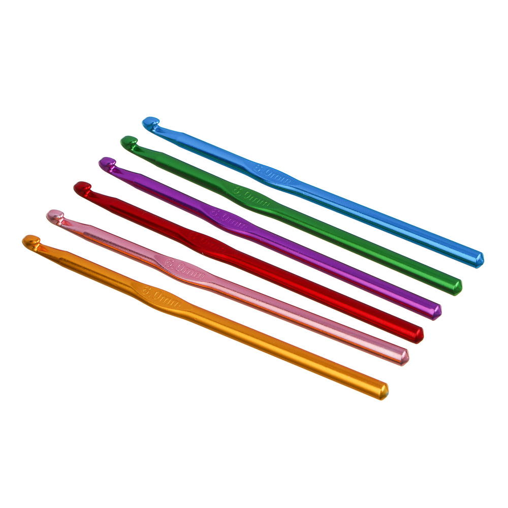 Крючок для вязания, d = 6 мм, 15 см - #1