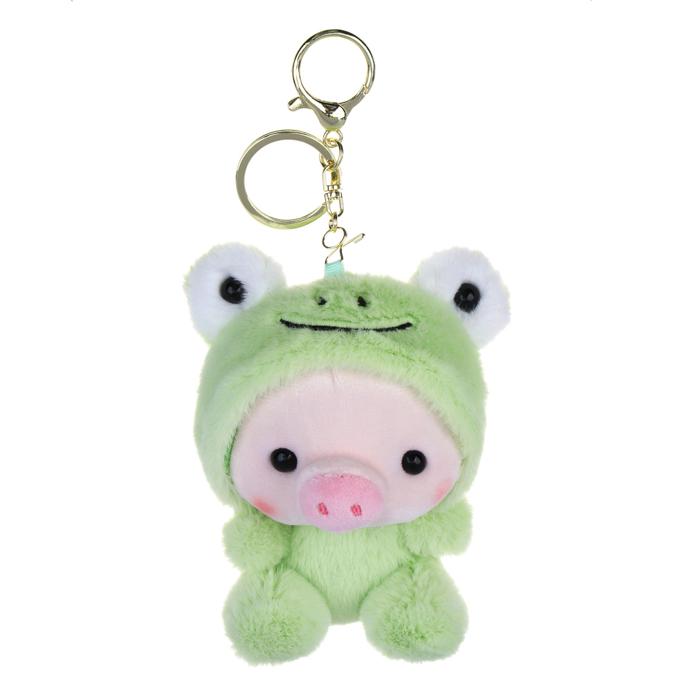 ИГРОЛЕНД Игрушка мягкая "Милые зверюшки" на подвесе, 12 см, полиэстер 4 диз. - #2