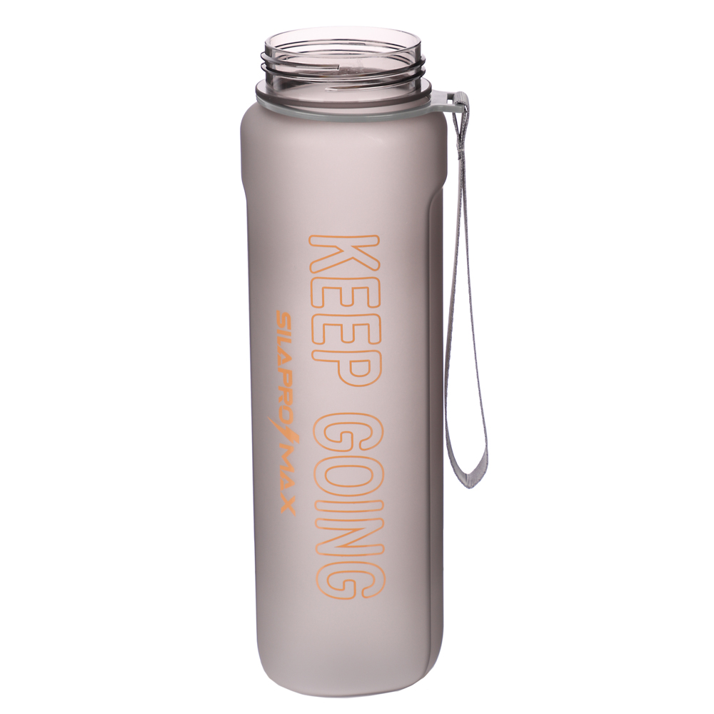 SILAPRO MAX Бутылка спортивная с замком, ULTIMATE GREY, 900мл, PC - #10