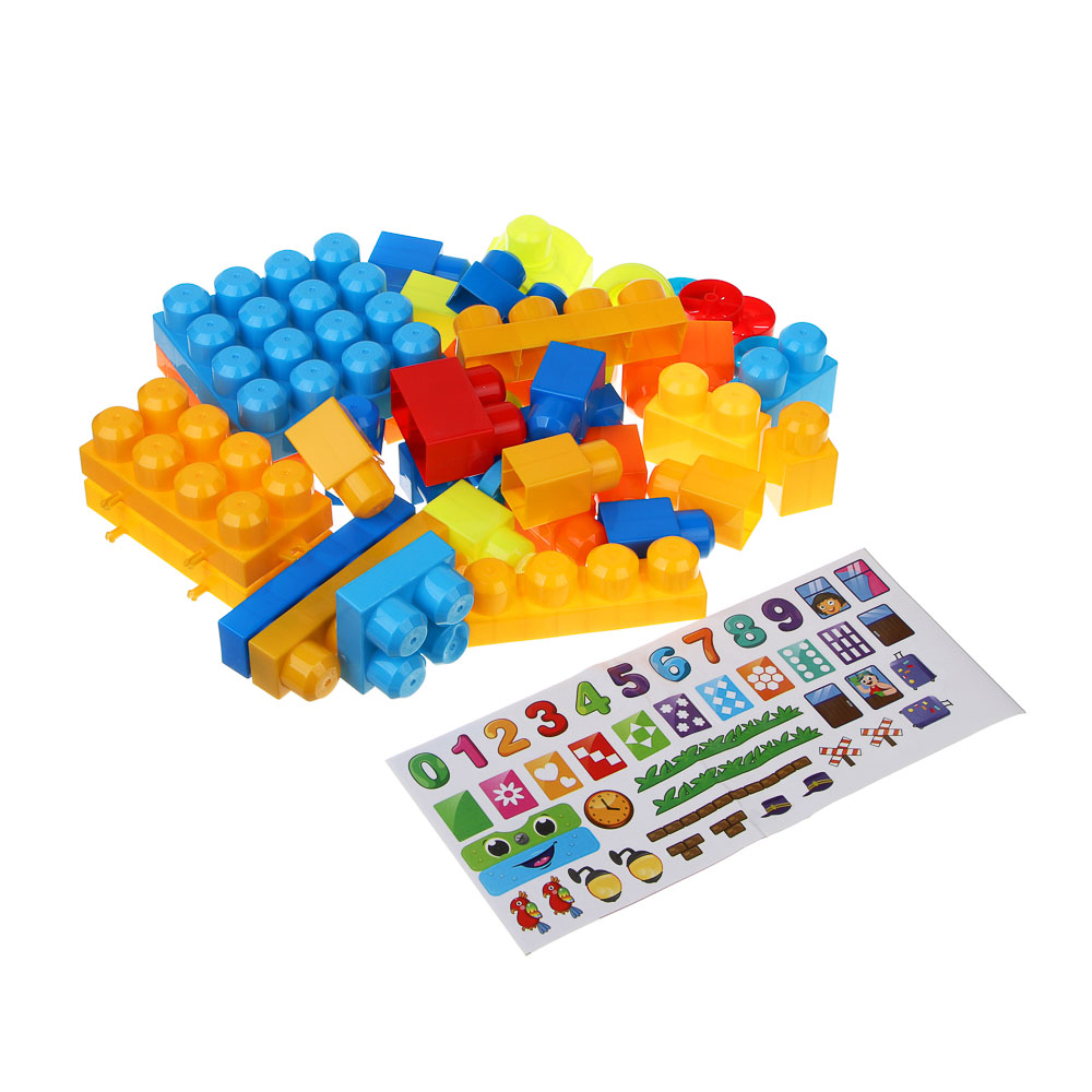 Конструктор для малышей, 32 детали, пластик, 32х14х18,7см - #4