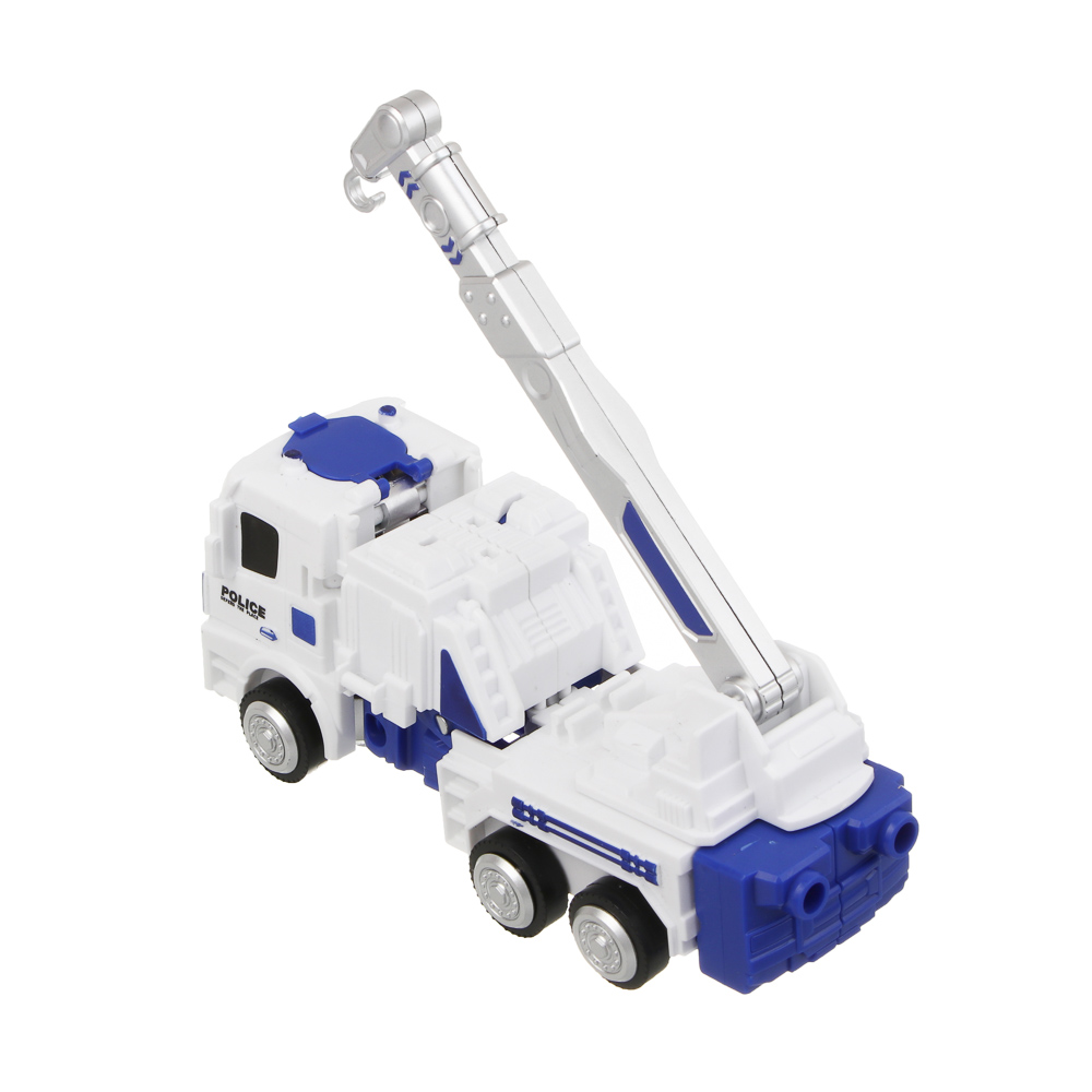 ИГРОЛЕНД Робот трансформирующийся "Городская техника", ABS, 15 дизайнов, 17,7х7х25 см - #7
